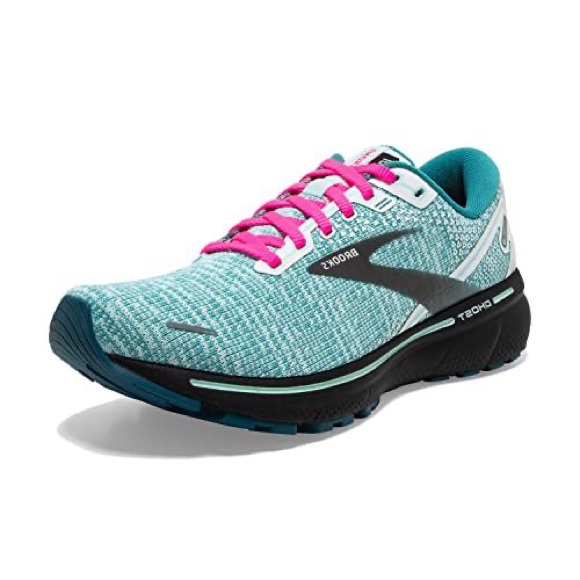 Brooks Women's Ghost 14 Neutral Running Shoe
- Teal and Pink - Picture 1 of 13